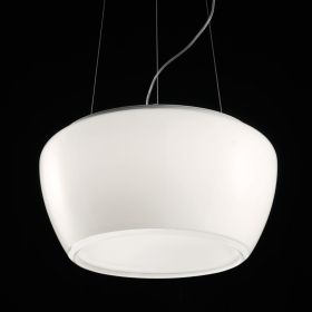 IMPLODE Large pendant light with high-quality glass