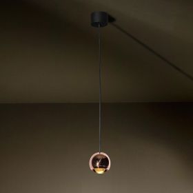 BERRIER JUNIOR Kleines, hochwertiges LED Pendel Hochwertige Kupfer-Oberflcher der Pendelleuchte.