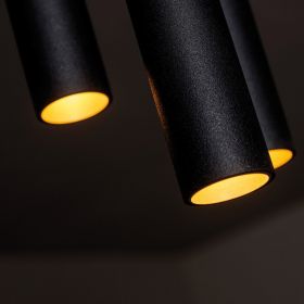NOBEL PI Schlichtes, hochwertiges LED Pendel Das Pendel mit schwarzer Oberflche, 400 Lumen.