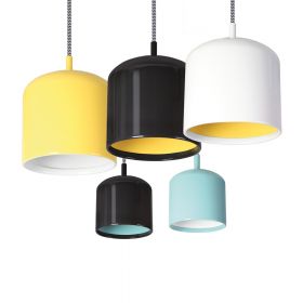 JUNO pendant light in bright colors