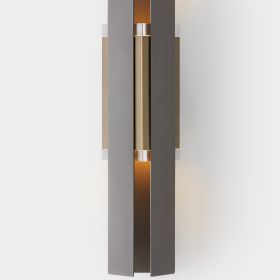 EXCALIBUR Exklusive Leuchte aus italienischer Manufaktur Italienische Design-Leuchte Farbkombination 2: dunkles Bronze / Titan satiniert