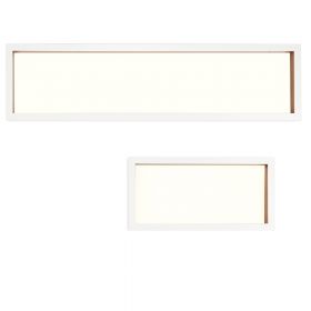 ROOM Flat LED ceiling light, rectangular