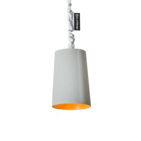 PAINT CEMENTO Small pendant light cement