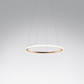ANNAUX Filigrane Ring-Hngeleuchte Bronze Ringfrmige LED Hngeleuchte mit 62 cm Durchmesser.