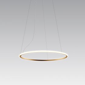 ANNAUX Filigrane Ring-Hngeleuchte Bronze Ringfrmige LED Hngeleuchte mit 80 cm Durchmesser.