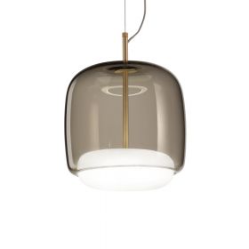 JUBE Timeless Italian LED glass pendant light with diffuser Italienische Glaspendelleuchte mit LED und Diffusor.
