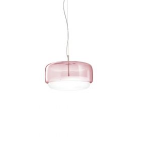 JUBE Groe italienische LED Glaspendelleuchte mit Diffusor