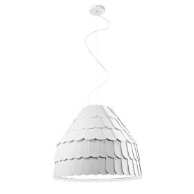 BARBEAU Groe Design Hngeleuchte Moderne und groe Design Hngeleuchte, hier in Wei.