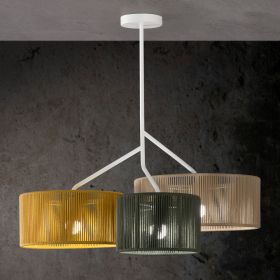 SENIA Large ceiling light with three lampshades