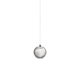 BOLLE Italian ball glass lamp Die kleine Pendelleuchte mit Durchmesser 16 cm.