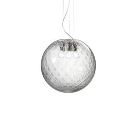 BOLLE Italian ball glass lamp Groe Kugel mit drei Fassungen