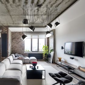 MAGNUS Moderne Pendelleuchte mit 1 bis 6 justierbaren Leuchten in Wei Schne, moderne Wohnzimmer Leuchte.