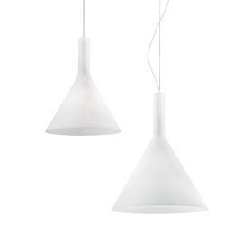 NINKA pendant light with funnel-shaped lamp glass