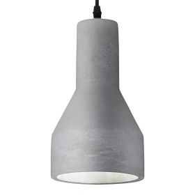 LENKA 1 pendant light with cement shade