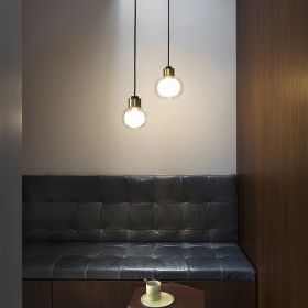 NABILA Kleine Glas-Pendelleuchte Besondere Pendelleuchte im modernen Italienischen Design.