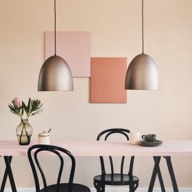 THE CLASSIC pendant light with metal shade