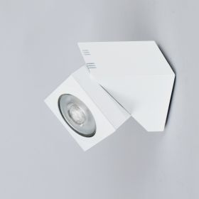 NANDO Beweglicher Wandspot aus spanischer Manufaktur Praktische verstellbare Wandleuchte in matt Wei.