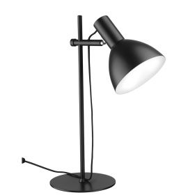 COLUMBIA Adjustable black desk lamp