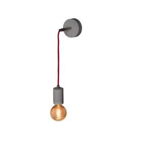 KNALLA wall lamp with pendant made of concrete