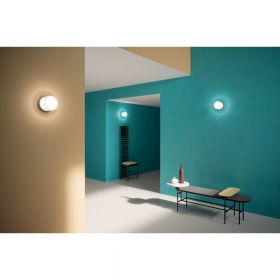 JAZZ Kleine Design-Wandleuchte Flur-Beleuchtung mit den runden Wandleuchten.