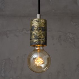 KNALLA METAL Concrete lamp pendant with metal finish