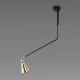 Ceiling light with telescopic rod