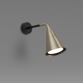 GORDON Italian wall light with movable shade