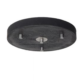 Ceiling canopy, round with 3-5 outlets