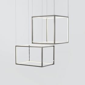 CUBE Elegant cubic LED pendant light