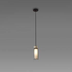 OSMAN Italienische Designleuchte Glas Messing Elegante italienische Hngellampe mit Glas und Messing.