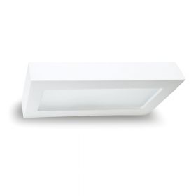 CHAI Elongated wall light Up- and Downlight Toller Wandfluter aus weier Keramik mit Licht nach oben und unten.