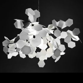 ANDROMEDA Italienische Design Hngeleuchte Das Aussehen des Lampenschirms variiert.