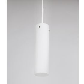 WANIA Zylindrische Glas-Pendelleuchte Schnes zylindrisches Lampenglas.