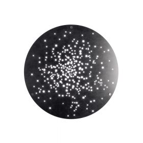 ESTRELL Extravagant pendant light Oberflche Schwarzes Eisen.