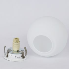 BETA Kleine Kugelglas Deckenleuchte Lampenfassung g9 fr LED und Halogen Stifte.