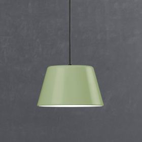 MAGNUS Pendelleuchte blendfrei  22cm Pendelleuchte mit grnem Schirm.