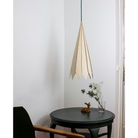 CONO Ikonische Pendelleuchte aus Birkenholz