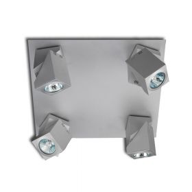 NANDO 4-lamp movable ceiling spotlight