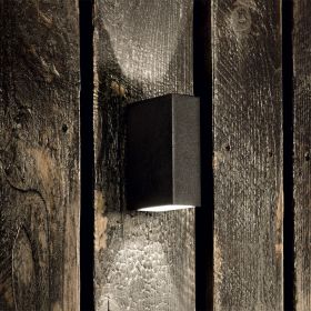 TORAN Schmale Auen-Wandleuchte 2-flammig Moderne Auenleuchte mit Up&down Licht.