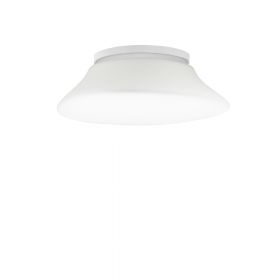 MYCENA Organic glass ceiling light Organische geformte Deckenleuchte, 32cm.