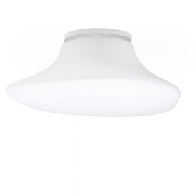 MYCENA Organic glass ceiling light Organische geformte Deckenleuchte, 43cm.