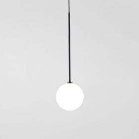 ZASA pendant light with small spherical glass