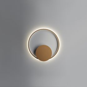 ANNAUX Filigree ring ceiling light bronze