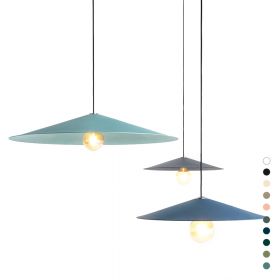 JEENA Modern pendant light with flat cone shade