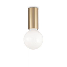 FAT Cylindrical metal lamp holder Lampen-Deckenhalterung in Messing.