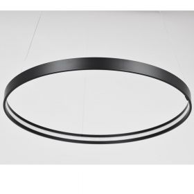 RINGS Ring LED Design Hngeleuchte Ring LED Hngeleuche in 50 cm, Schwarz.