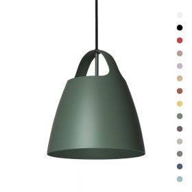 BELCANTO Colored metal pendant light