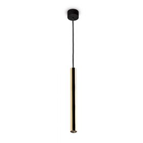 NOBEL PI HALOSPHERE pendant light Dimm-to-warm Abbildung des Stab-Pendels in der Oberflche Gold 24k.