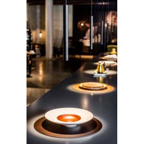 NOBEL PI HALOSPHERE pendant light Dimm-to-warm Konzentrierte Beleuchtung. Ideal auch fr Kchentheken.