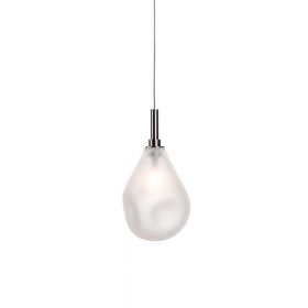 SOAP MINI Small high-quality glass luminaire Hochwertiges Lampenglas in Satiniert bzw. frostet..